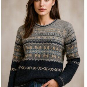 American Eagle Outfitters Vintage 100% Scottish Wool Pullover Sweater Size L